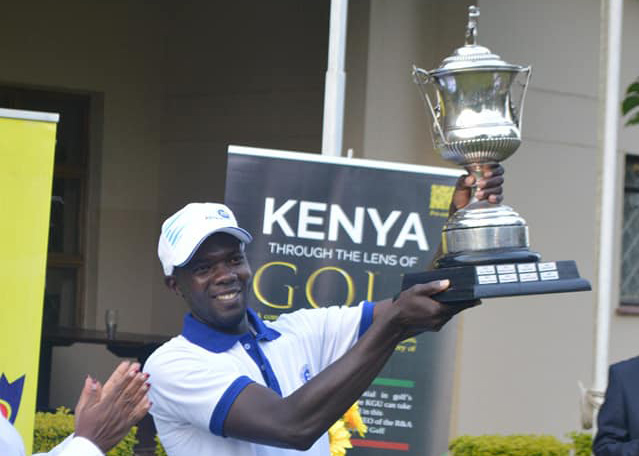 Isaac Makokha wins the 2020 Kenya Amateur Matchplay Championship