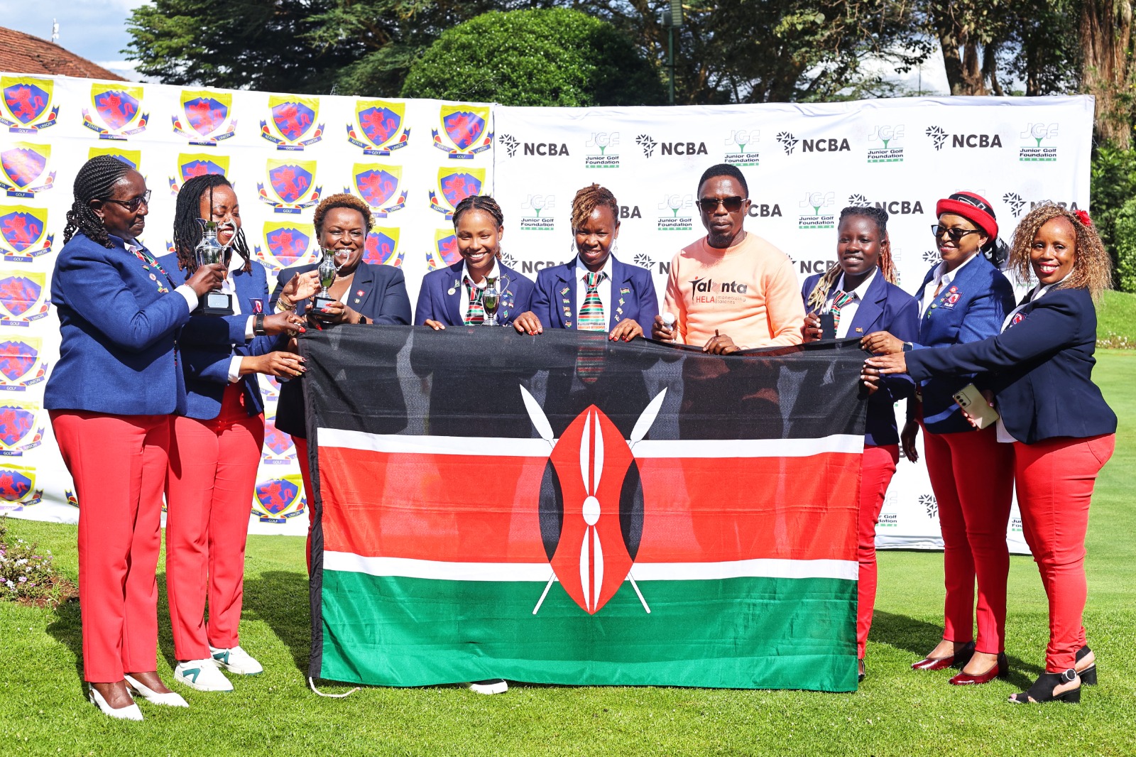Kenya Ladies Golf Team come second at the concluded EACAACT